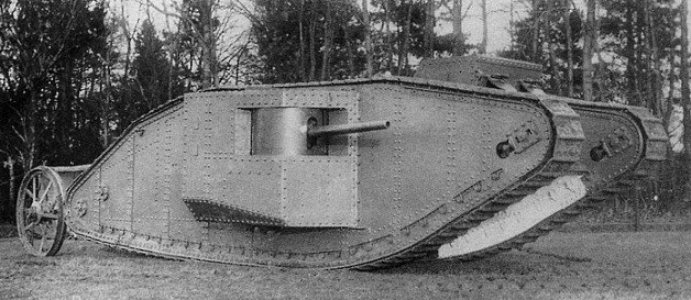 Mark I -  первый серийный танк