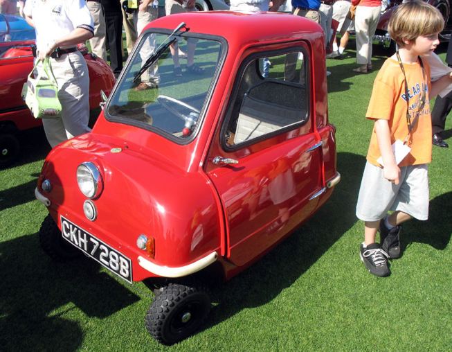 Peel P50 - самый маленький серийный автомобиль в мире